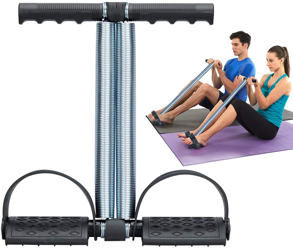 Tummy Trimmer Double Spring in use