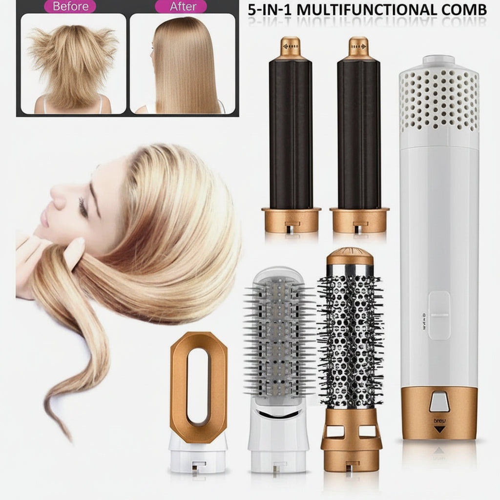 5-in-1 Hair Brush