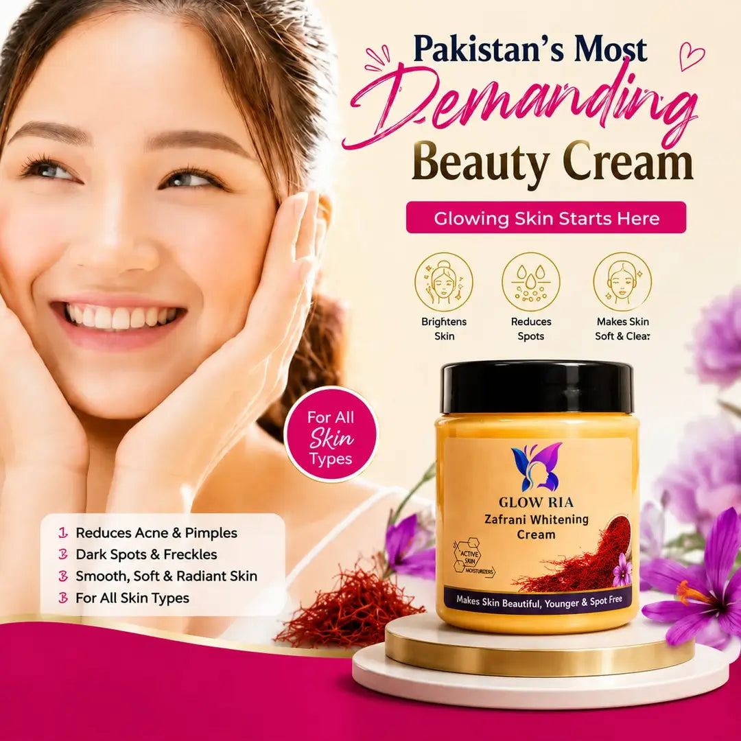 Zafrani Whitening Cream with Serum 250g