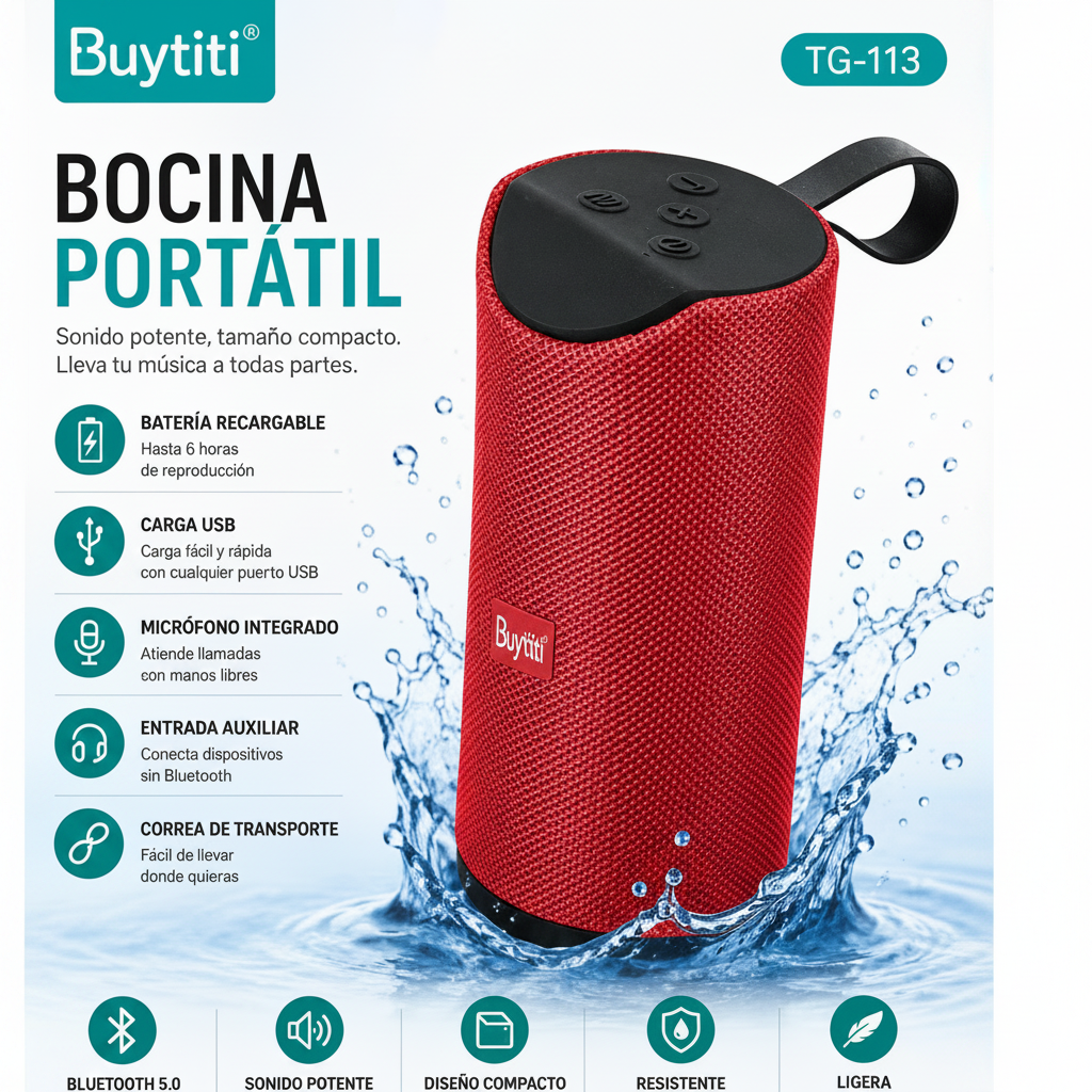 Buytiti Wireless Bluetooth Speaker