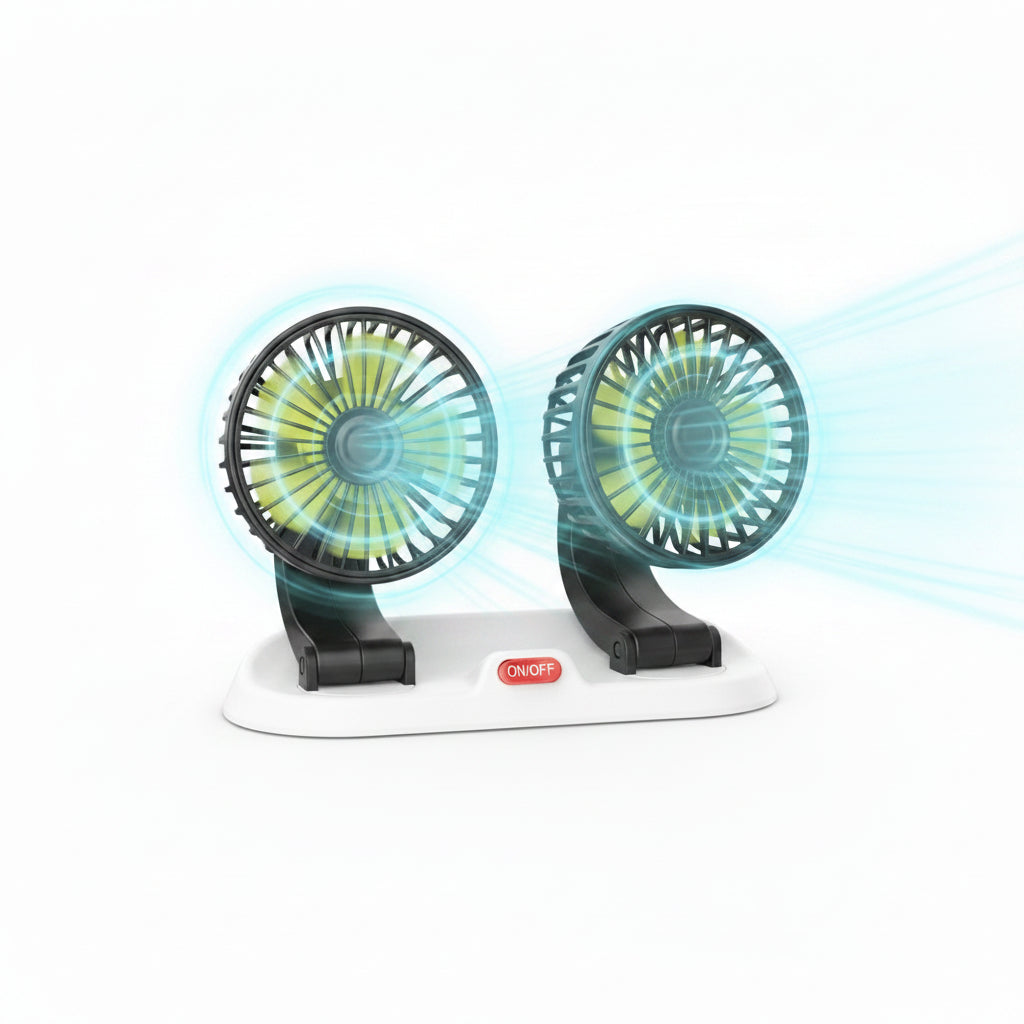 Double Headed Vehicle Fan (CIC922)