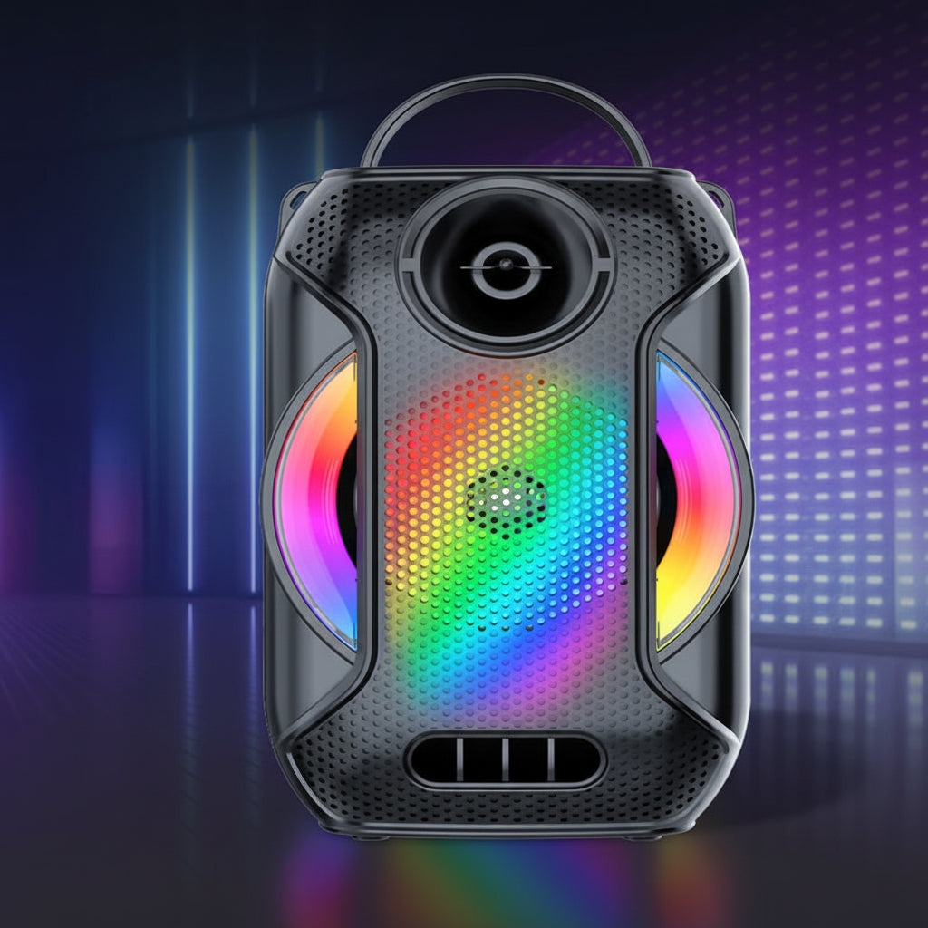 Portable Bluetooth Speaker RGB Lights | Wireless Speaker