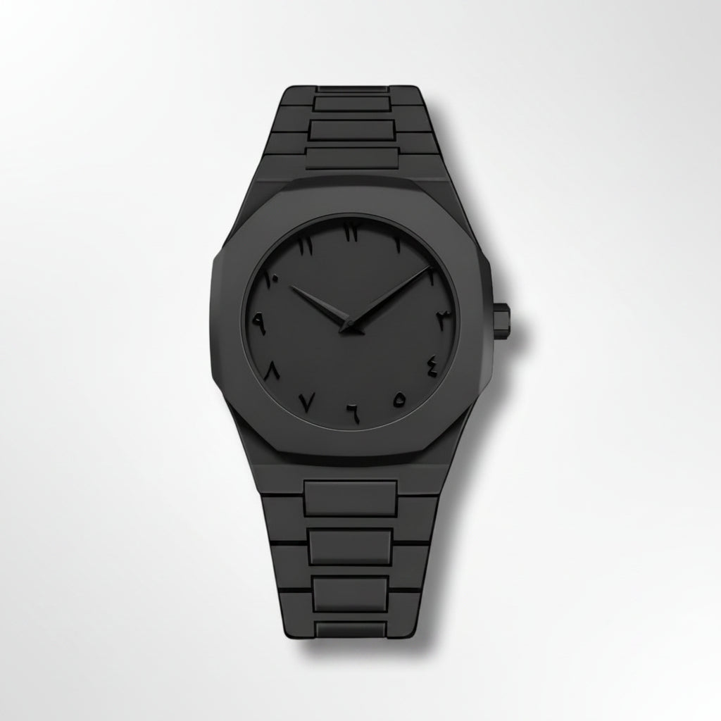 Stainless Steel Arabic Watch